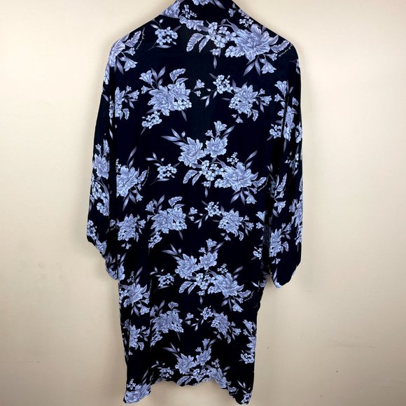 Spritual Gangster Maya Kimono Floral Pockets OS - Picture 9 of 9